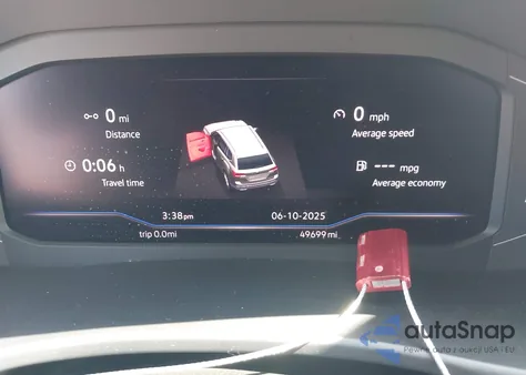 2019 Volkswagen Atlas 3.6L V6 Sel из США, поврежденный, VIN 1V2ER2CA7KC557337